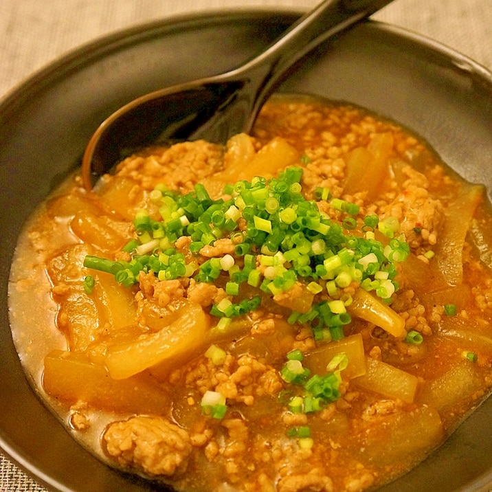 冬瓜とひき肉の中華風トロトロうま煮♪